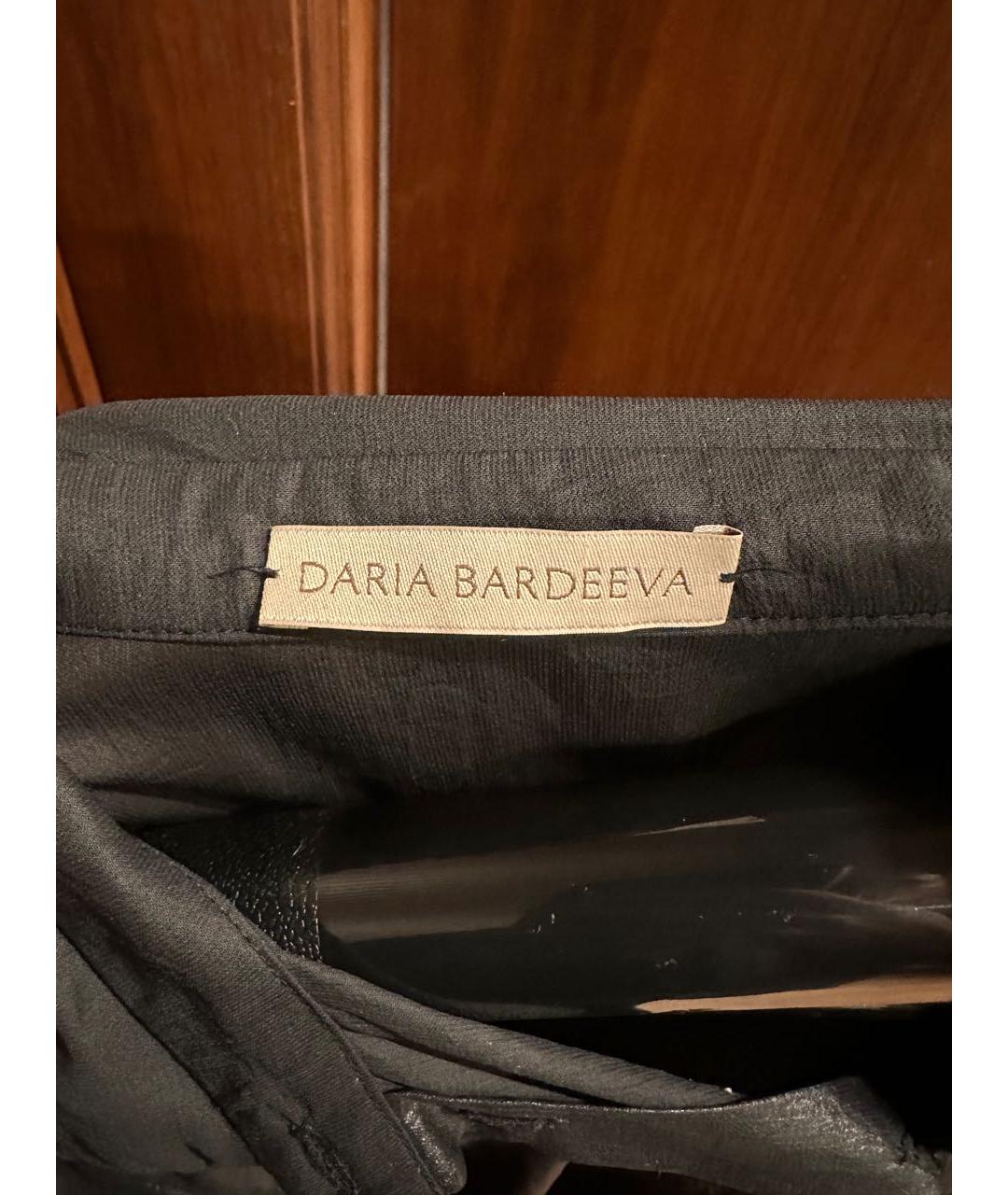 DARIA BARDEEVA Черная вискозная блузы, фото 7