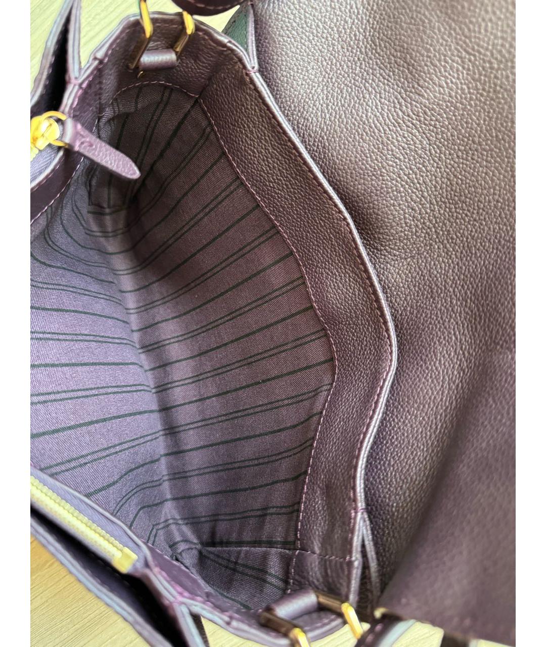 LOUIS VUITTON PRE-OWNED Кожаная сумка через плечо, фото 8