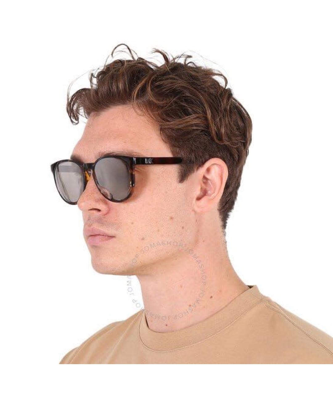 MICHAEL KORS Коричневые пластиковые солнцезащитные очки, фото 5