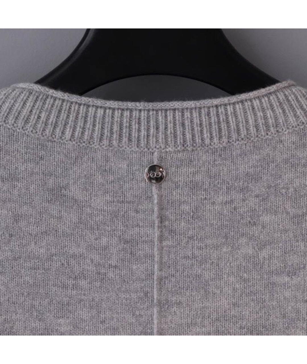 ESCADA Серый шерстяной джемпер / свитер, фото 4