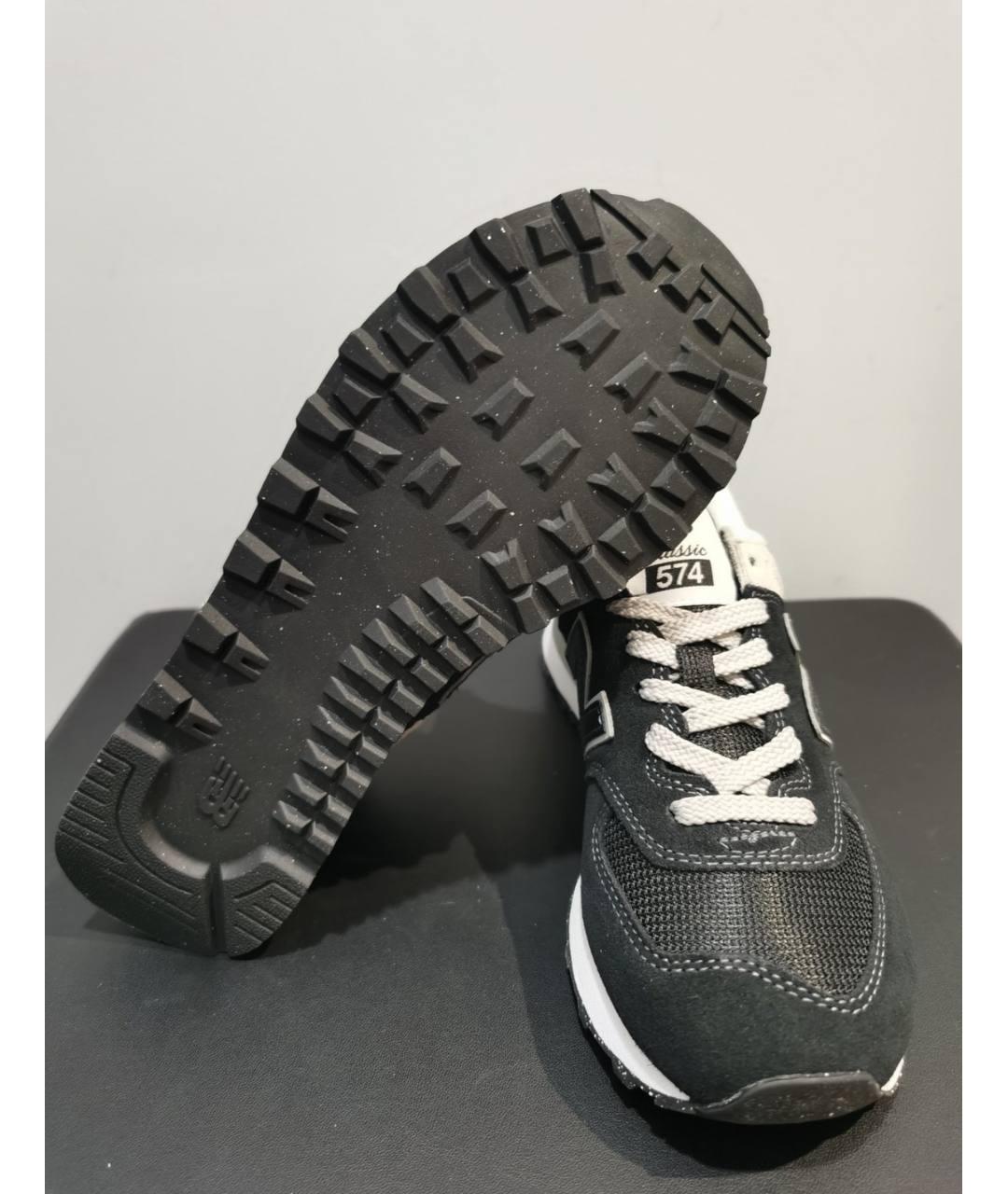 NEW BALANCE Черные низкие кроссовки / кеды, фото 6