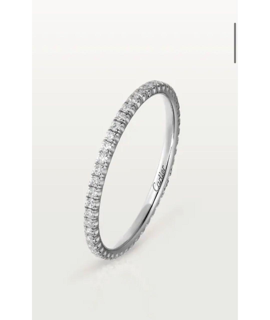 CARTIER Серебряное кольцо из белого золота, фото 5