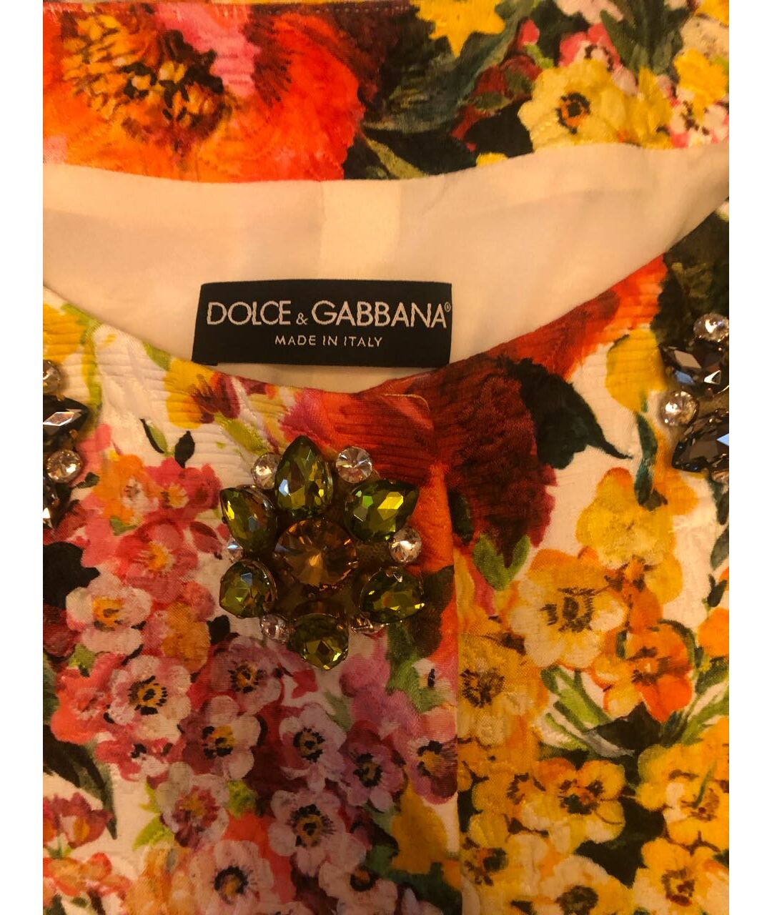 DOLCE&GABBANA Мульти вискозный костюм с брюками, фото 3