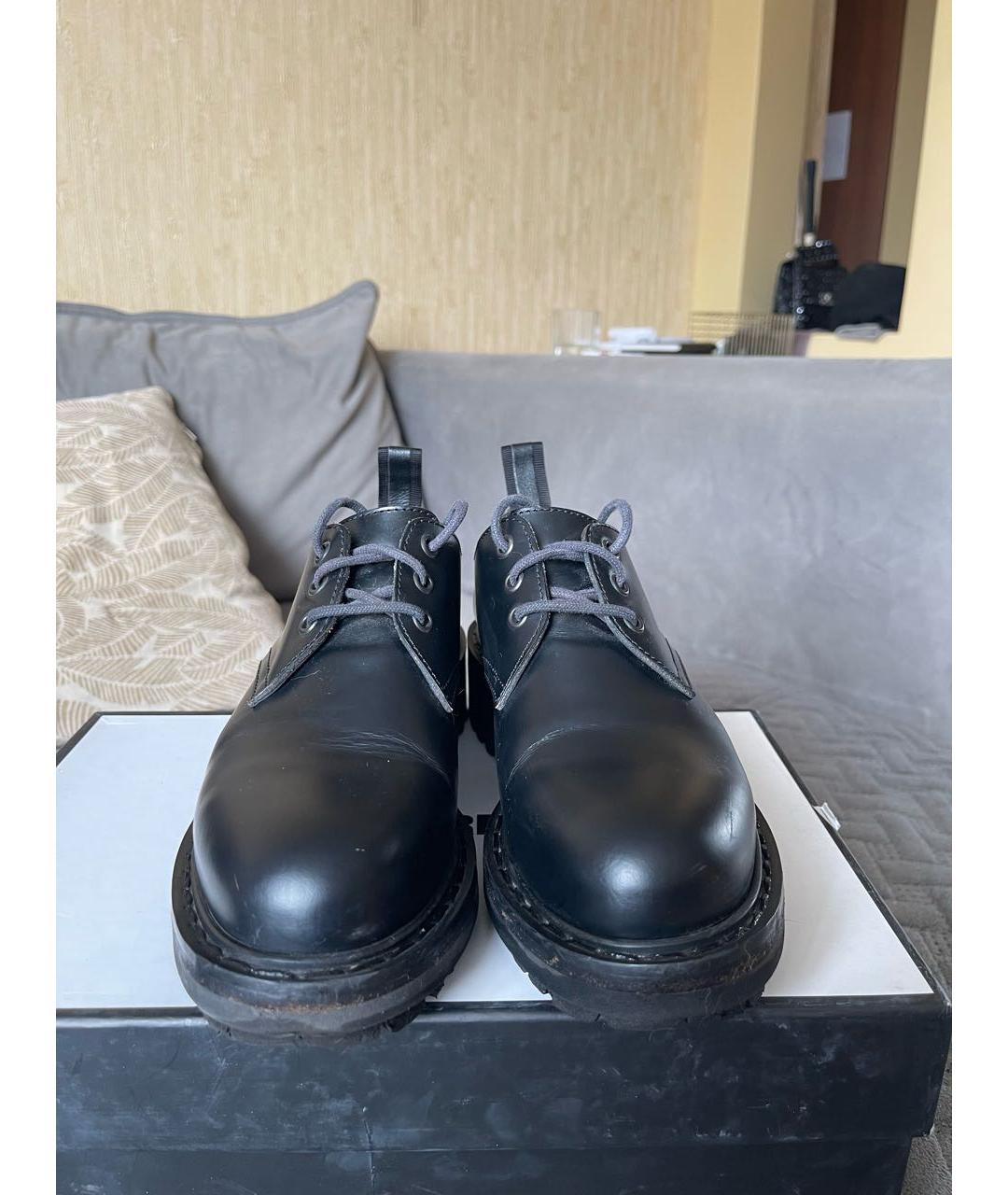 DSQUARED2 Черные кожаные ботинки, фото 2