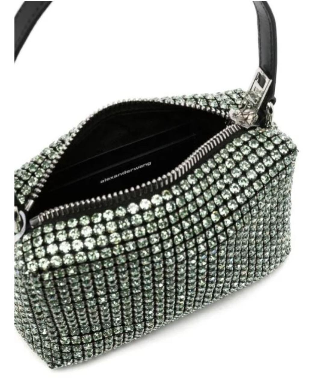 ALEXANDER WANG Серебряная сумка через плечо, фото 2