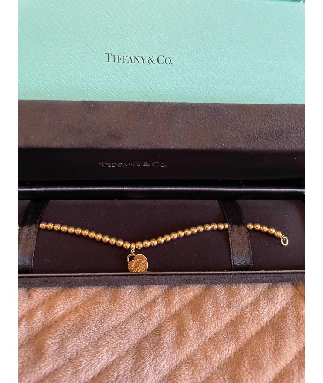 TIFFANY&CO Золотой браслет из желтого золота, фото 3