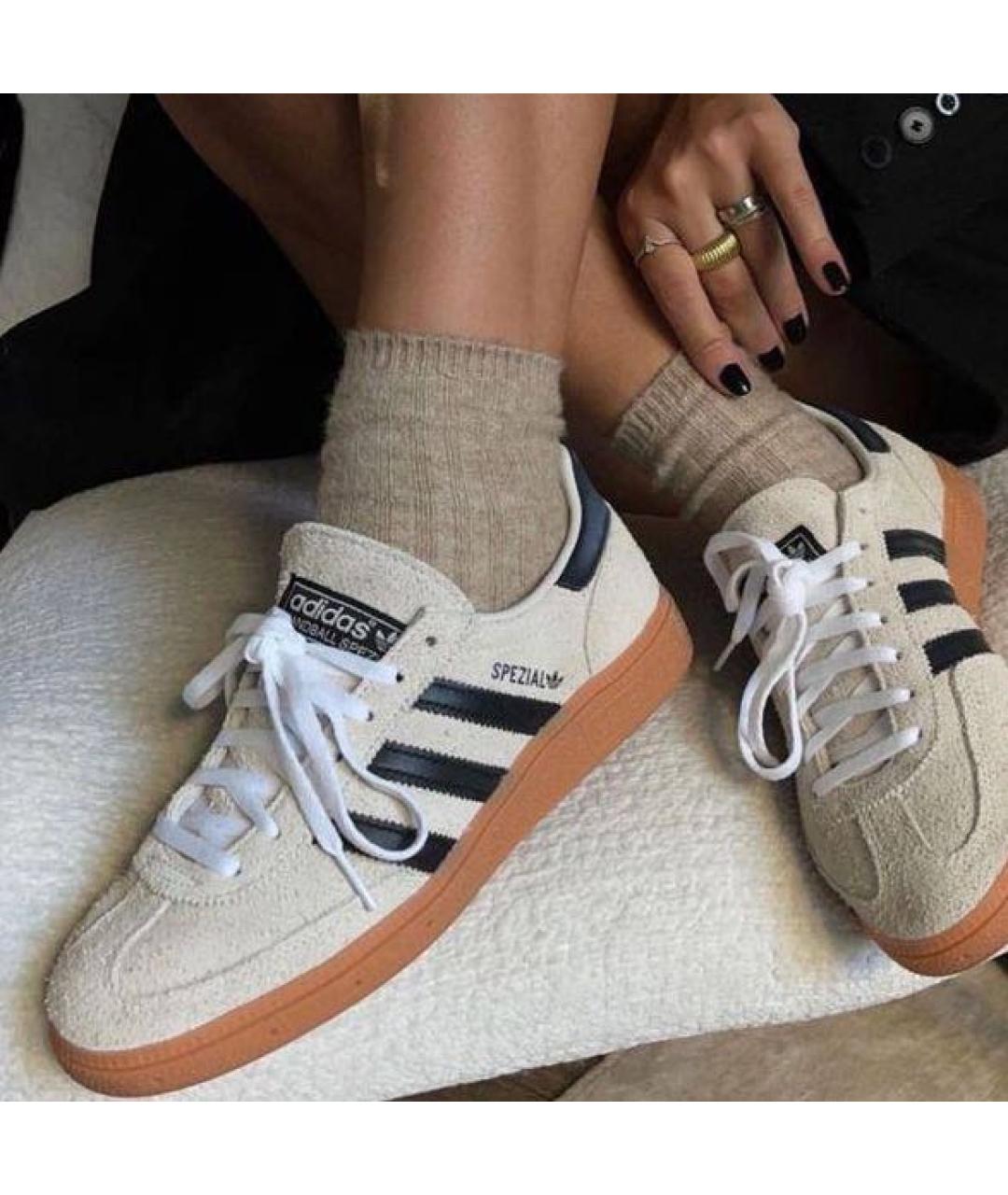 ADIDAS Серые замшевые кеды, фото 5