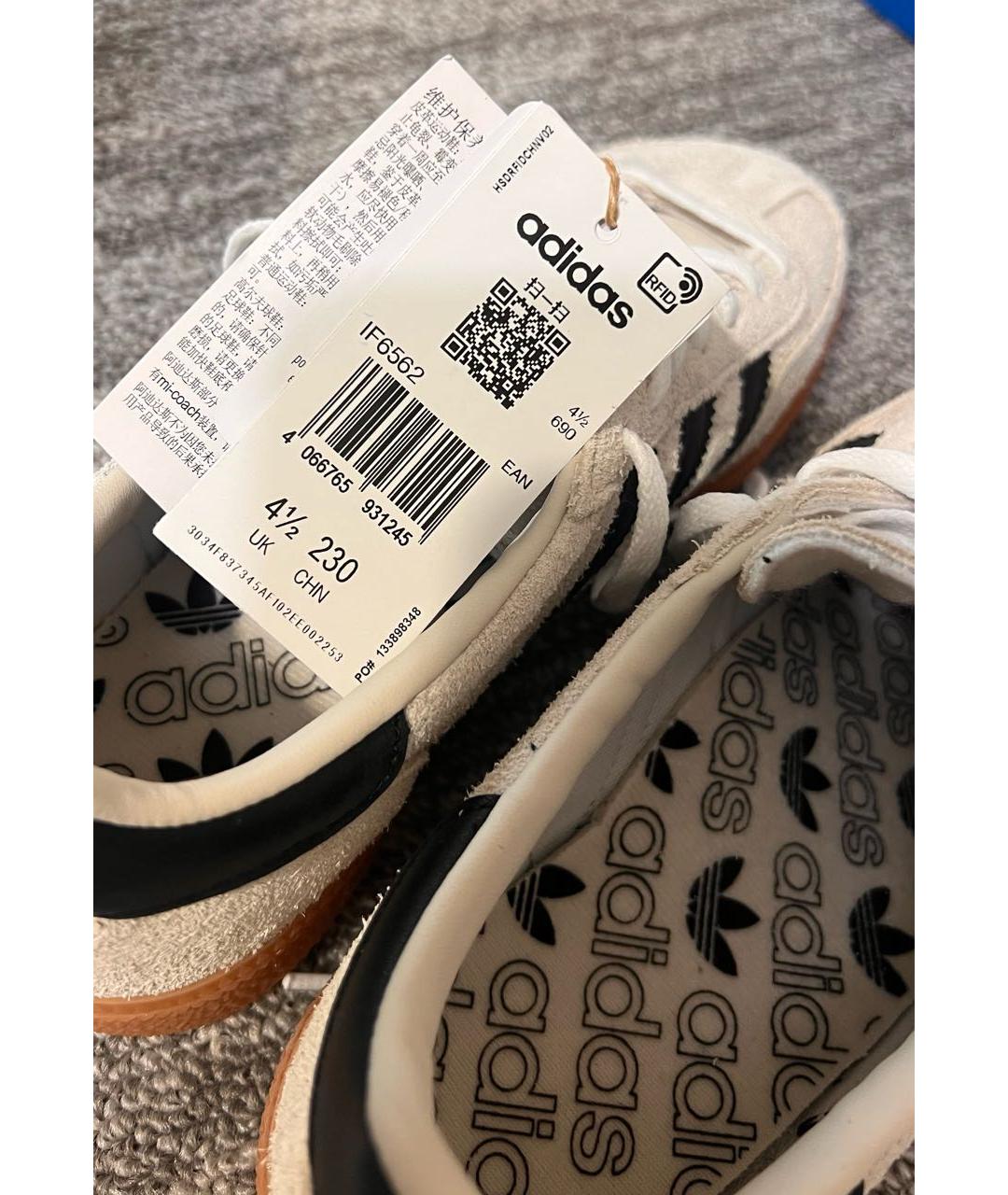 ADIDAS Серые замшевые кеды, фото 7