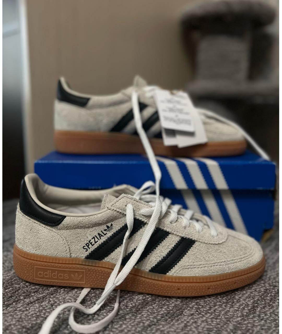 ADIDAS Серые замшевые кеды, фото 9