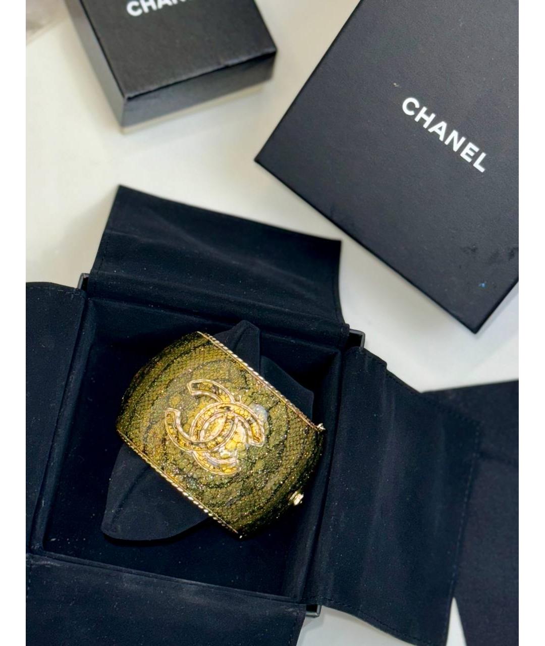 CHANEL Зеленый браслет, фото 6