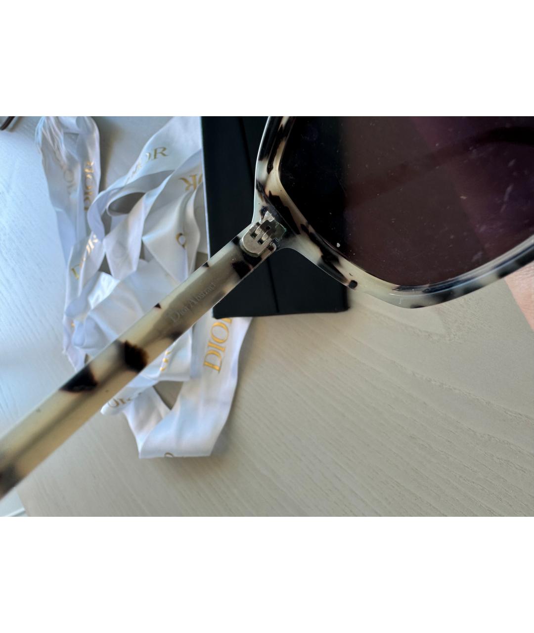 CHRISTIAN DIOR PRE-OWNED Серебряные солнцезащитные очки, фото 3