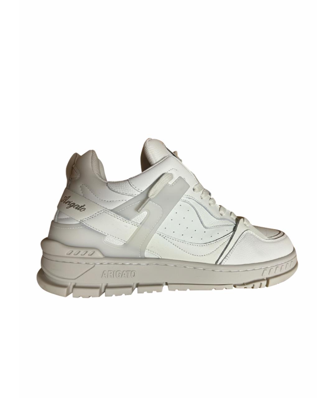 AXEL ARIGATO Бежевые кожаные кроссовки, фото 1