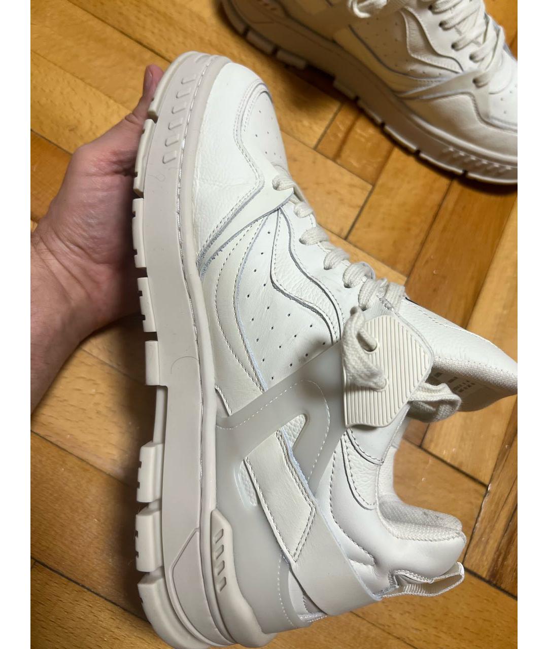 AXEL ARIGATO Бежевые кожаные кроссовки, фото 5