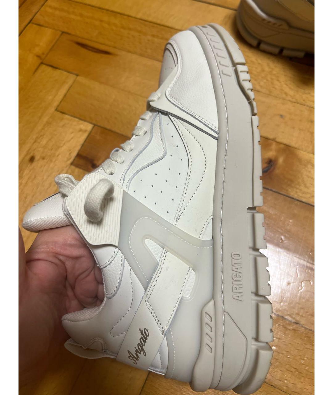 AXEL ARIGATO Бежевые кожаные кроссовки, фото 6