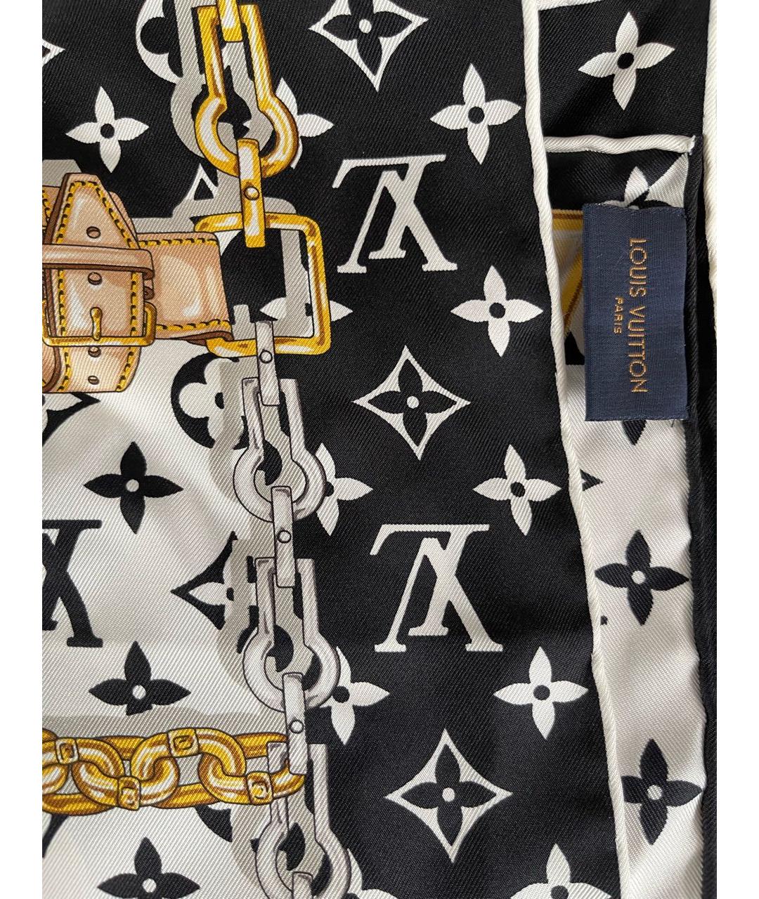 LOUIS VUITTON PRE-OWNED Шелковый платок, фото 2