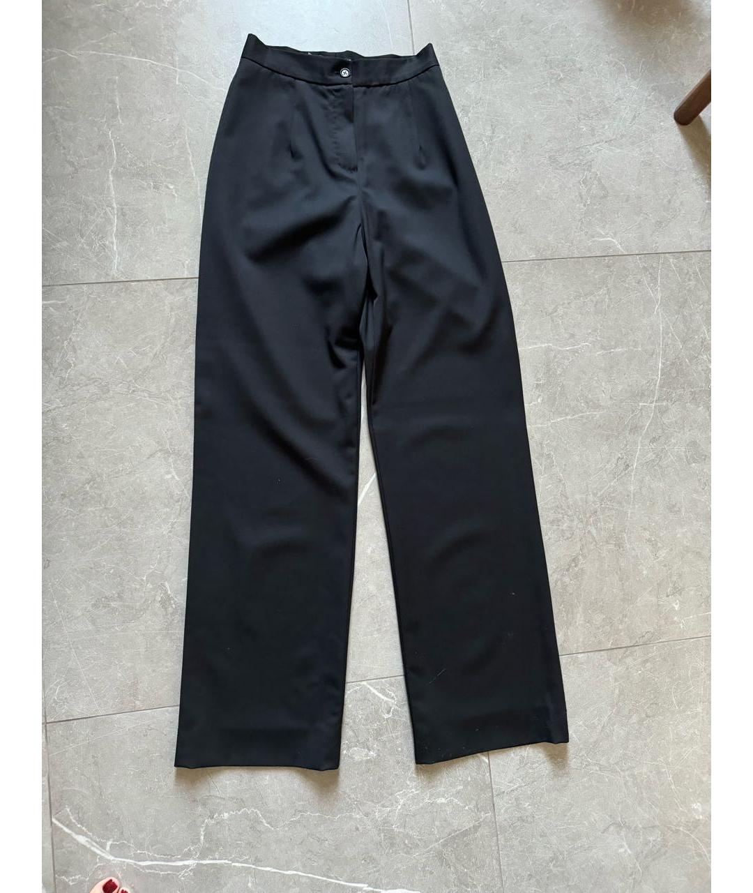 DOLCE&GABBANA Черные брюки широкие, фото 6