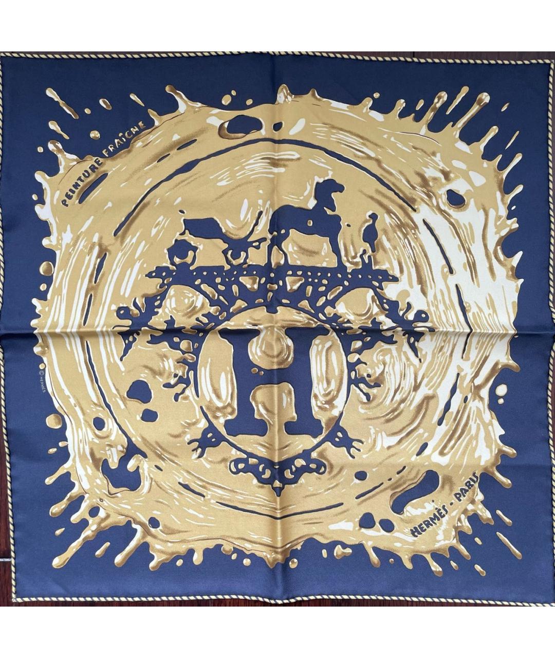 HERMES PRE-OWNED Мульти шелковый платок, фото 8
