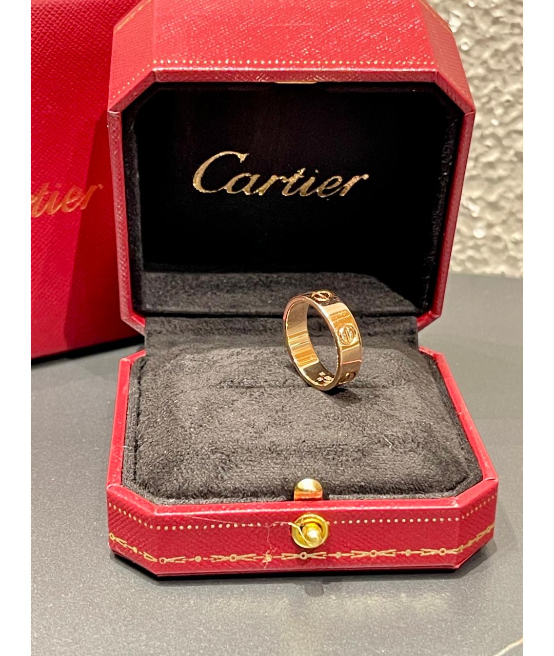 CARTIER Золотое кольцо из розового золота, фото 9