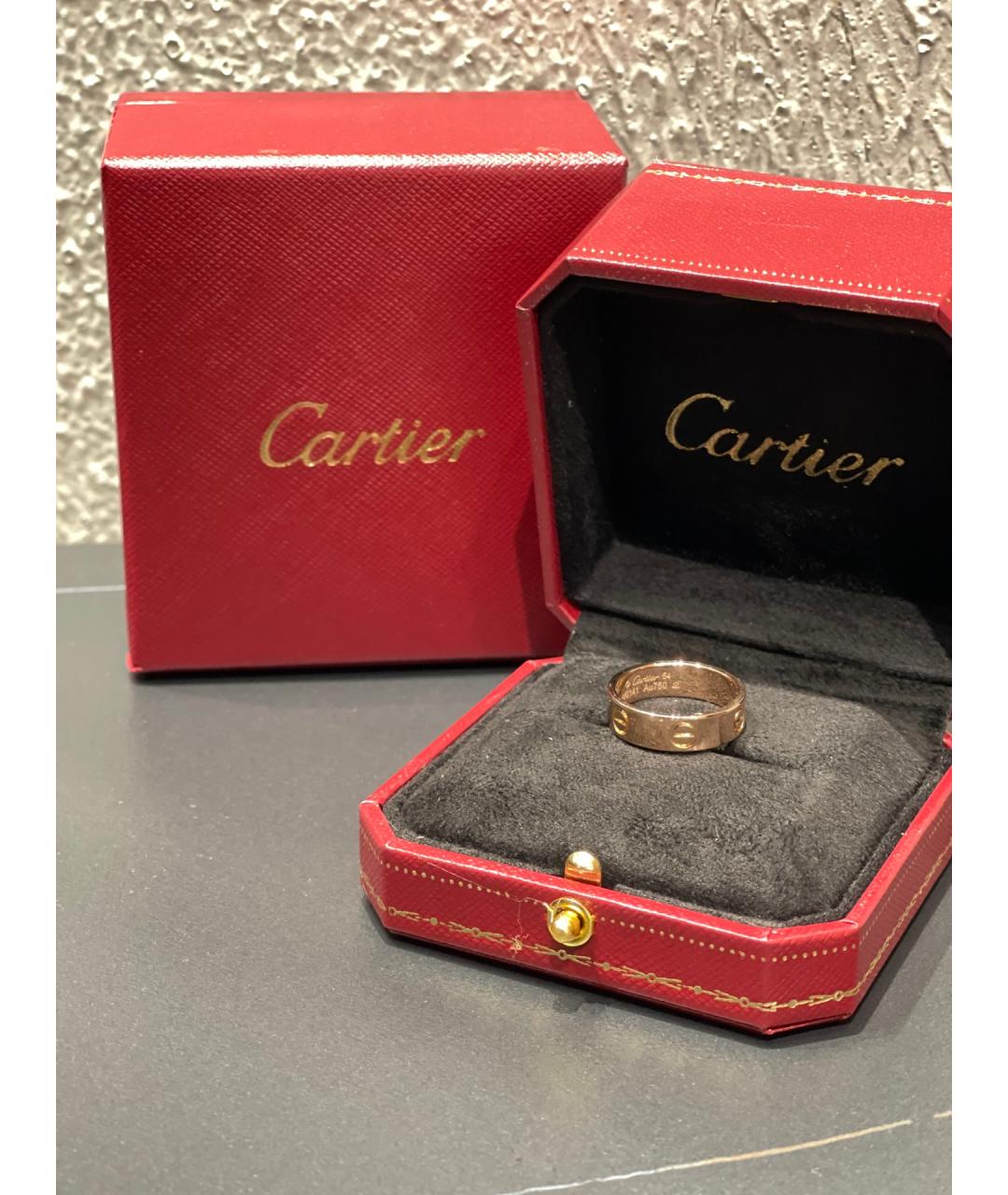 CARTIER Золотое кольцо из розового золота, фото 7