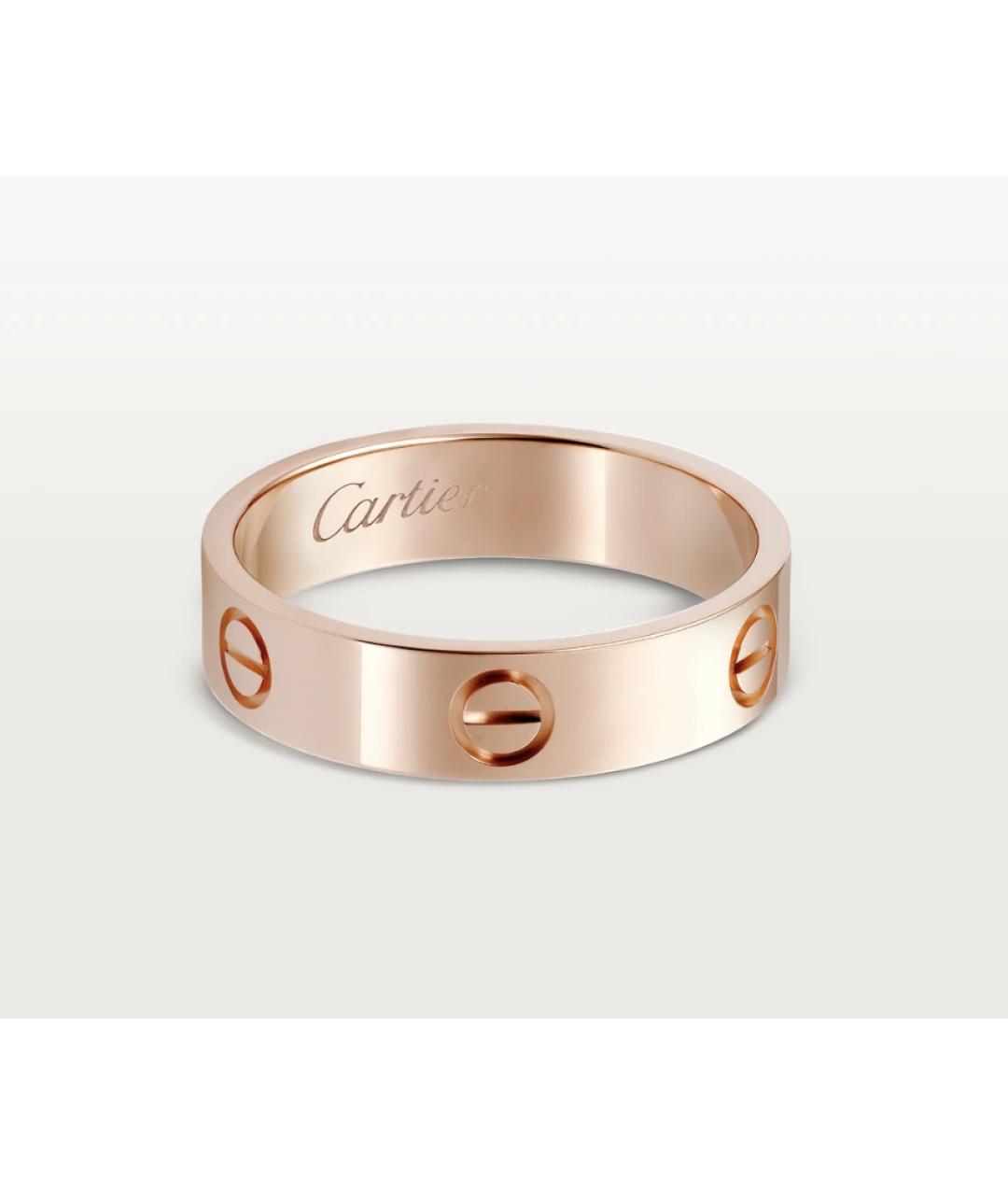 CARTIER Золотое кольцо из розового золота, фото 10