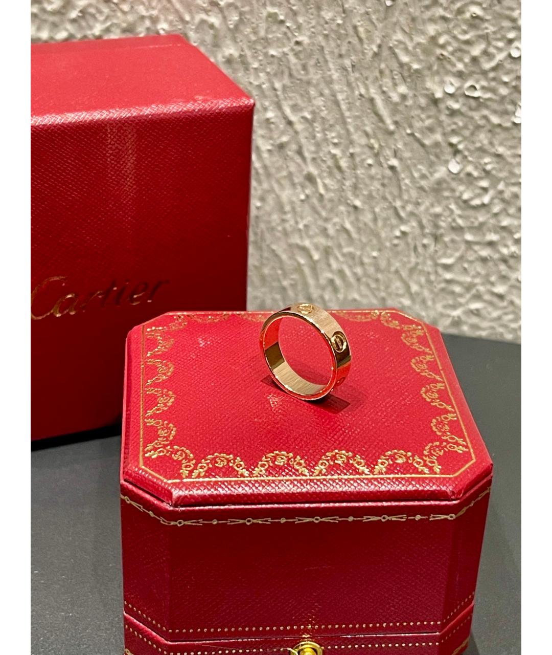 CARTIER Золотое кольцо из розового золота, фото 6