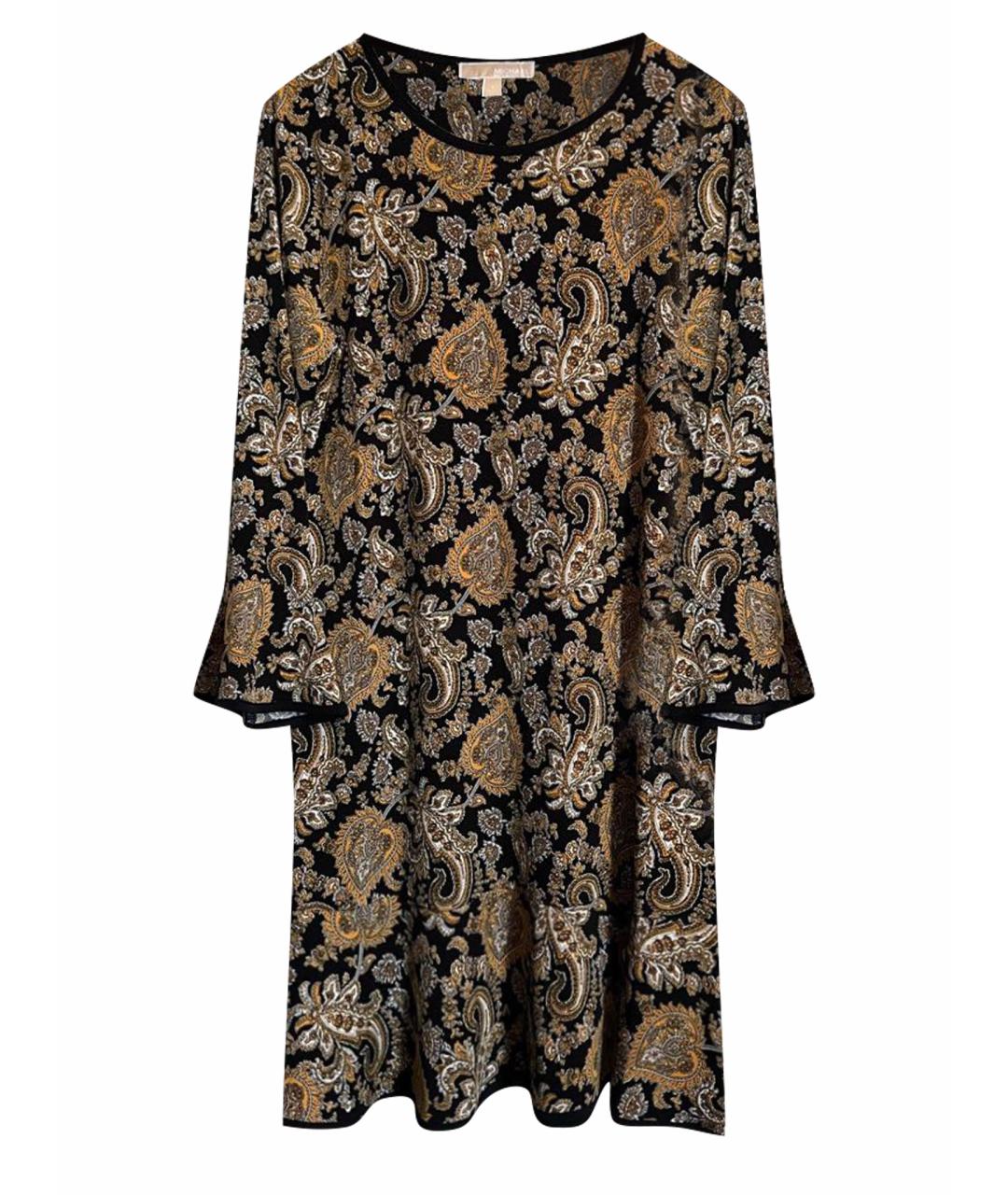 MICHAEL KORS Мульти полиэстеровое повседневное платье, фото 1