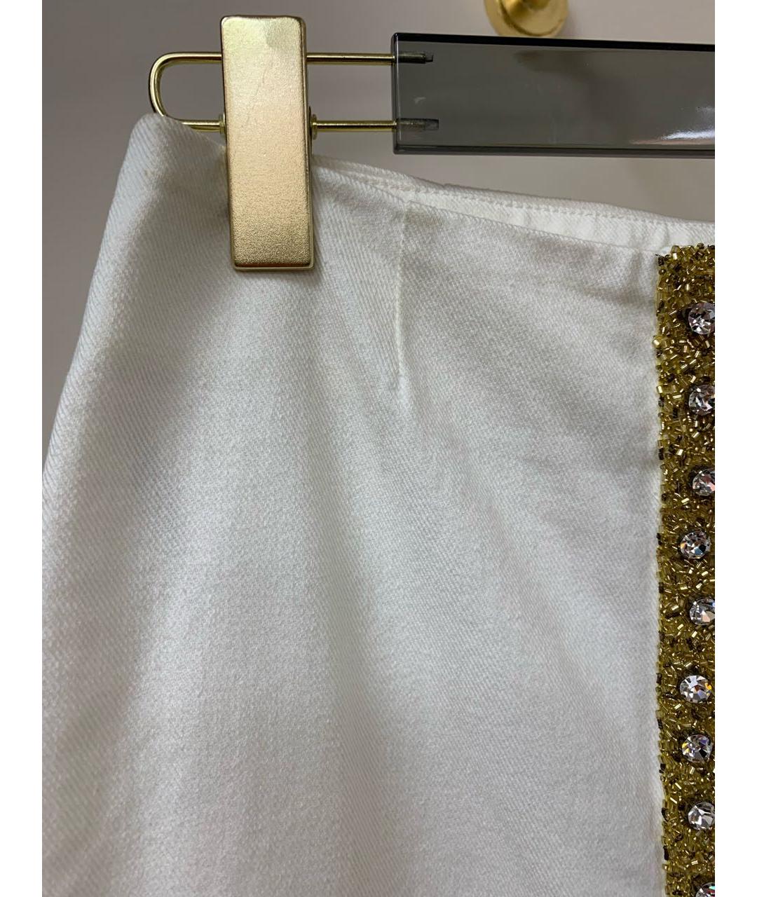 CELINE PRE-OWNED Белая юбка мини, фото 6