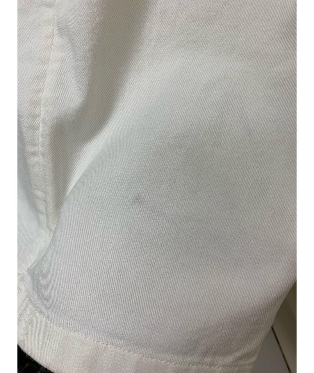 CELINE PRE-OWNED Белая юбка мини, фото 5