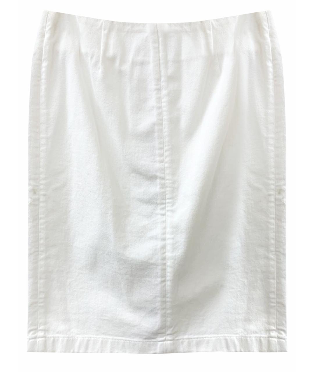 CELINE Белая юбка мини, фото 1