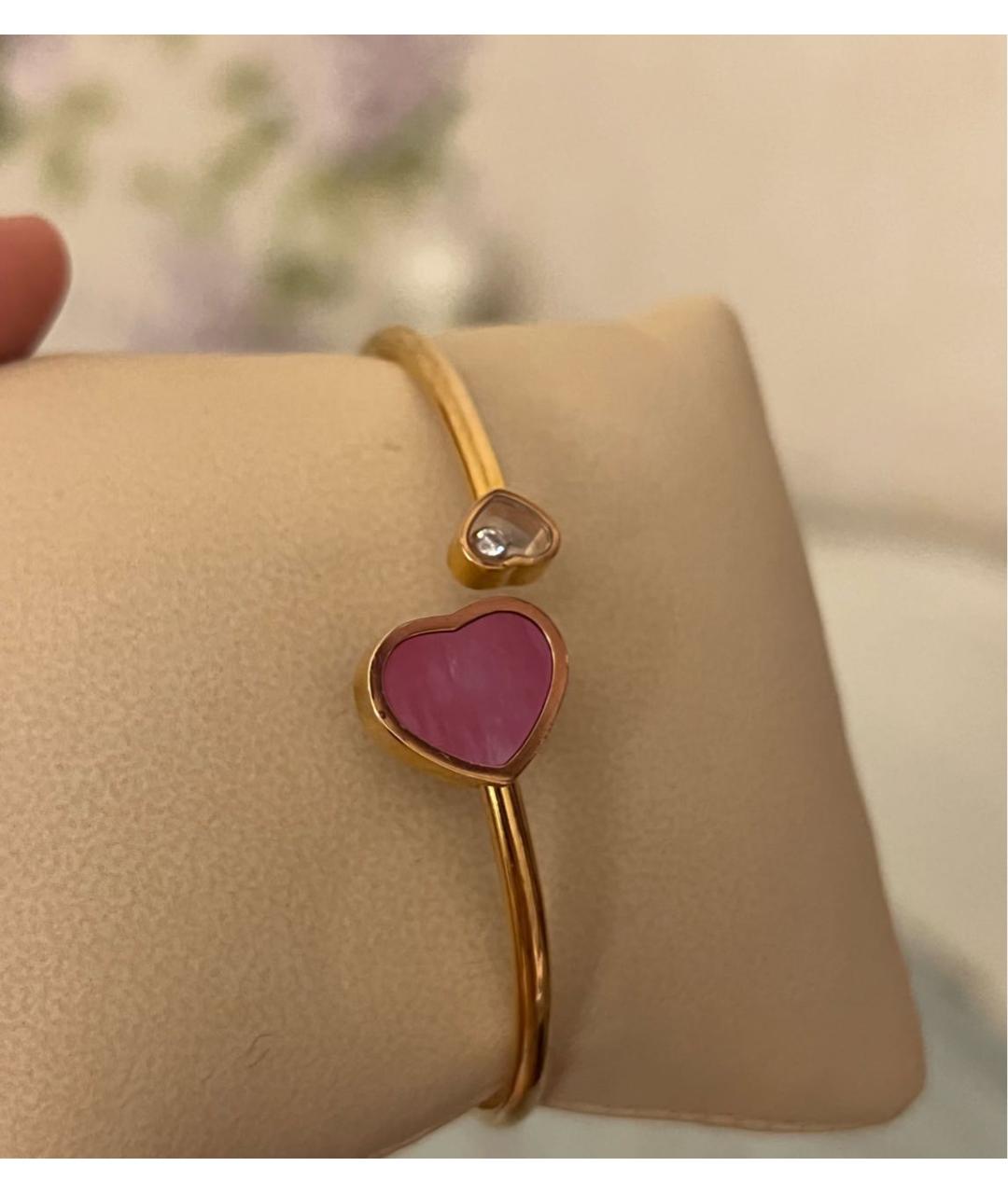 CHOPARD Розовый браслет из розового золота, фото 4