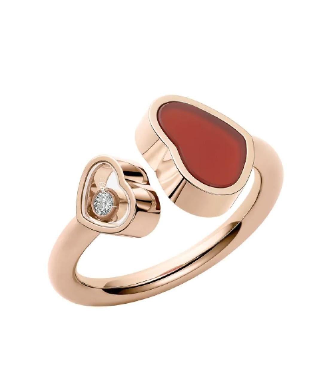 CHOPARD Красное кольцо из розового золота, фото 1