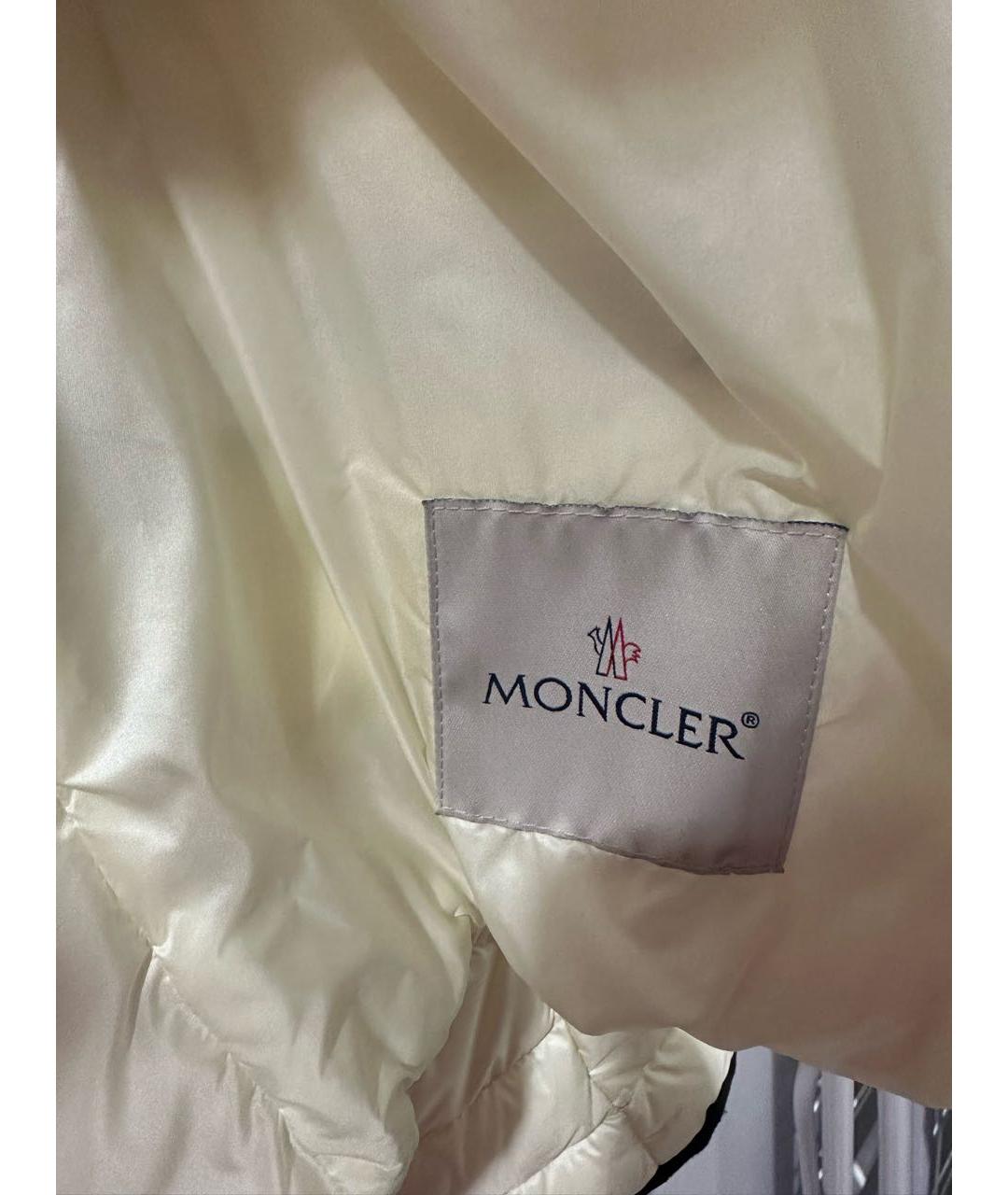 MONCLER Белая куртка, фото 6
