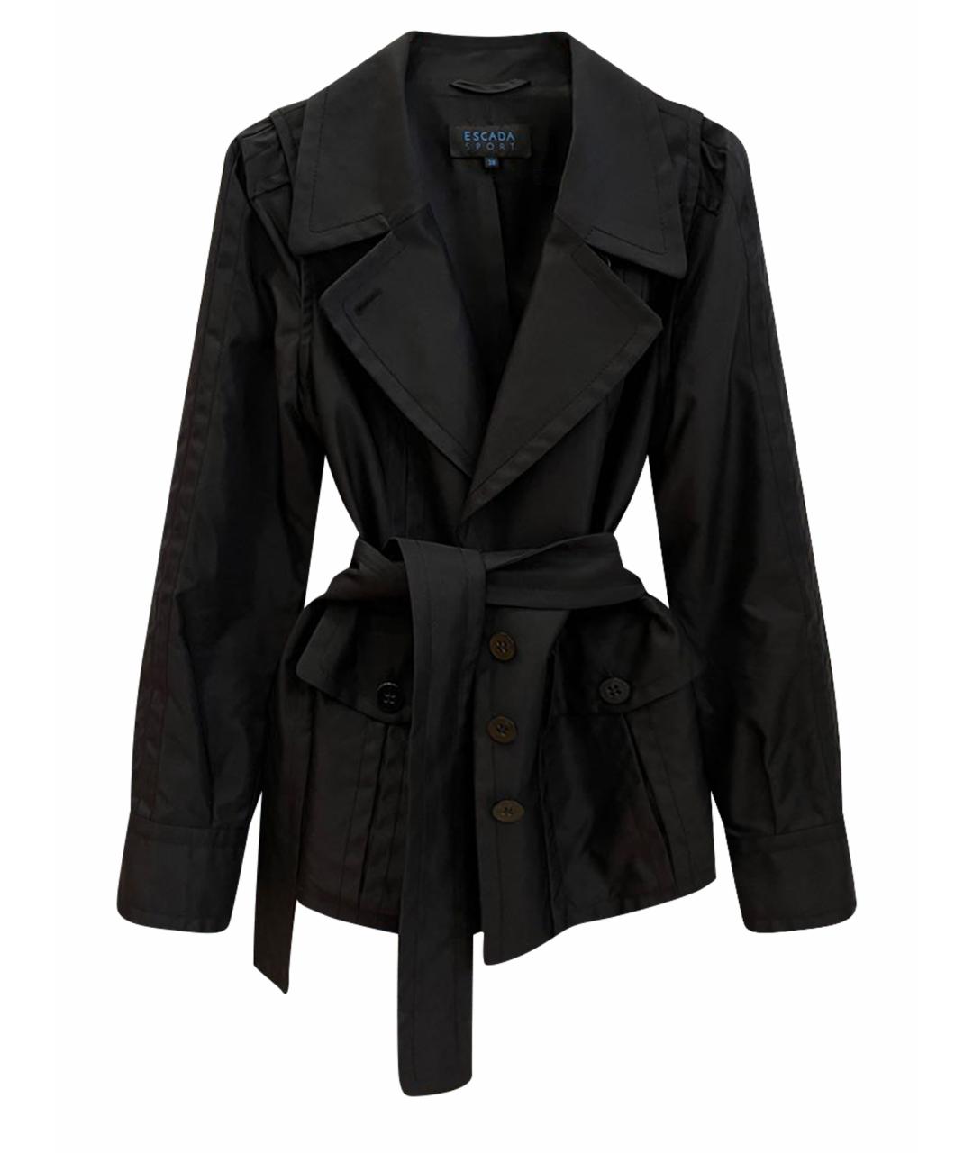 ESCADA Черная полиамидовая куртка, фото 1