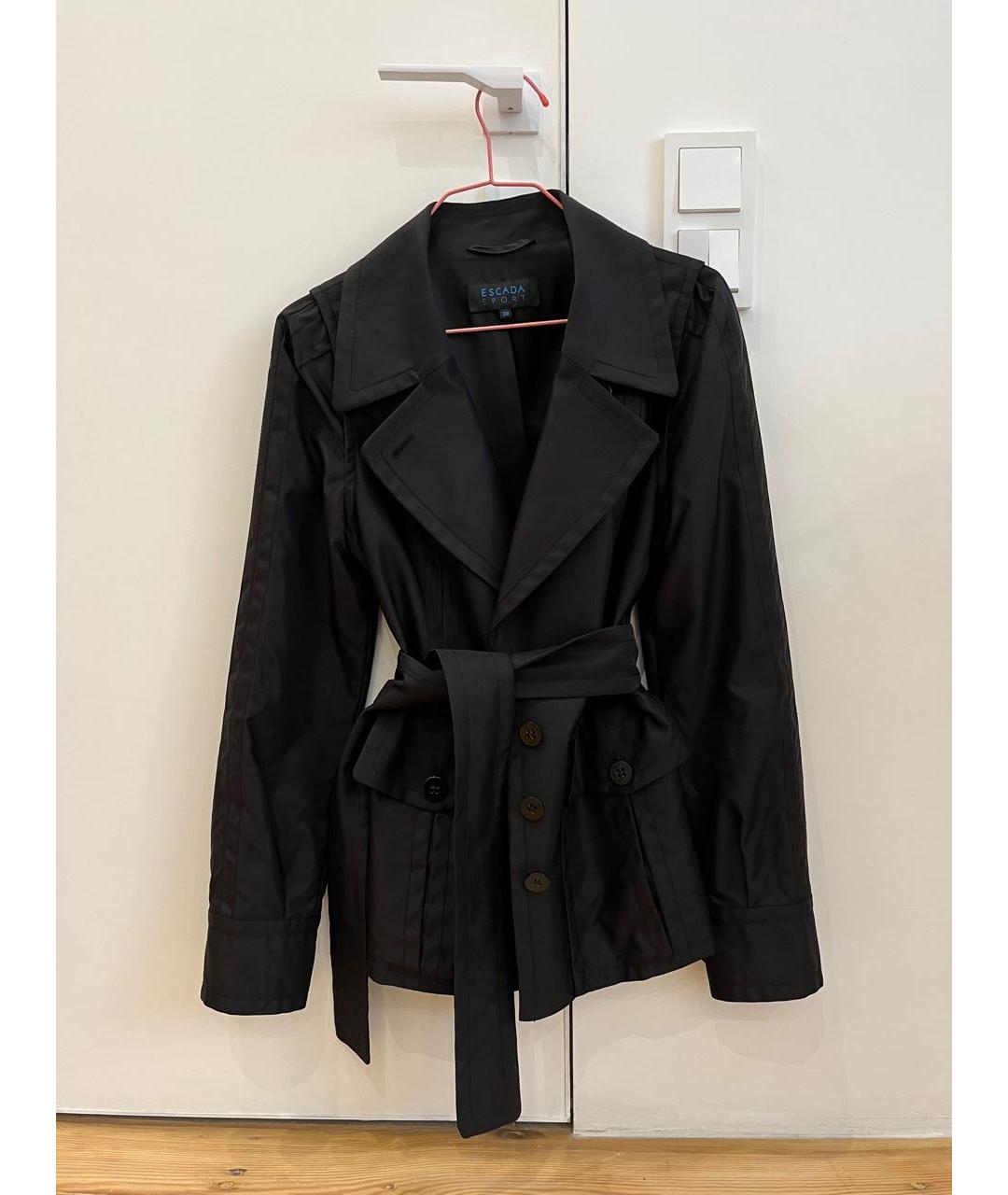 ESCADA Черная полиамидовая куртка, фото 9