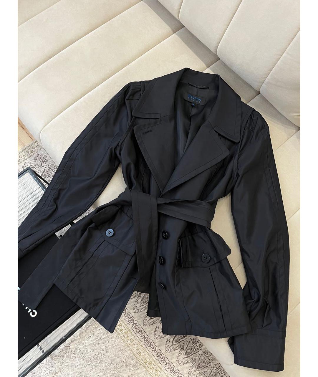 ESCADA Черная полиамидовая куртка, фото 2