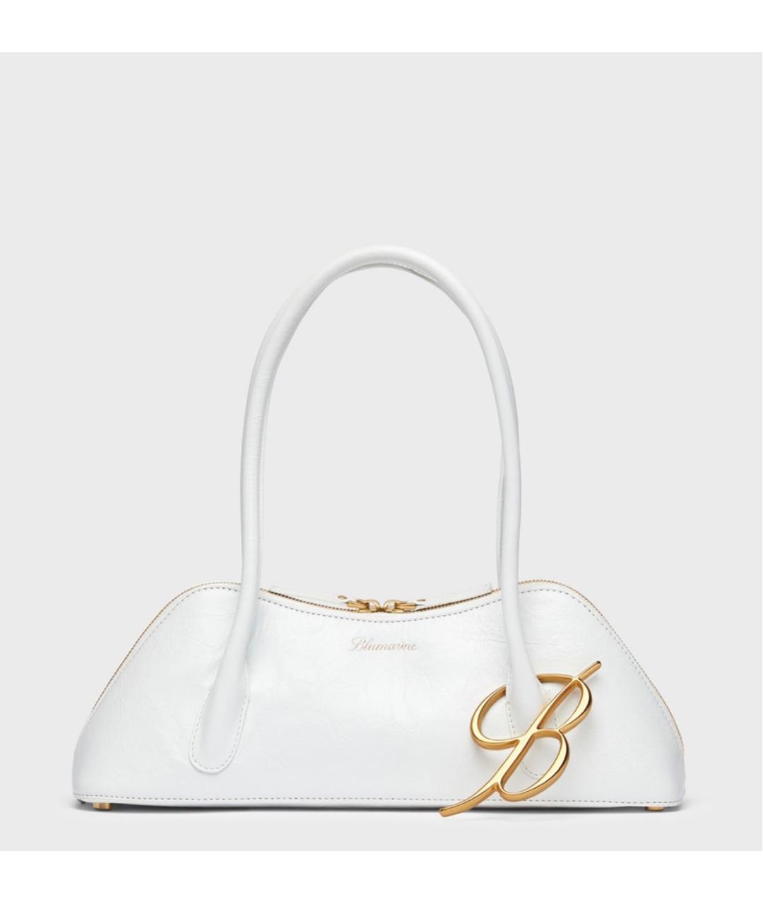 BLUMARINE Белая сумка с короткими ручками, фото 1