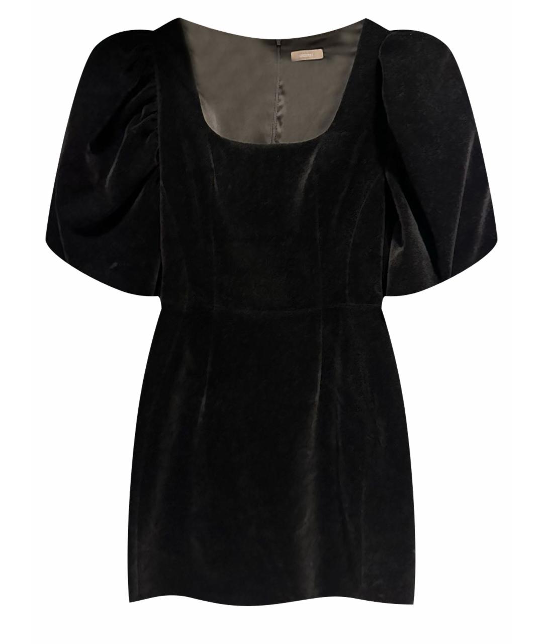 12 STOREEZ Черное бархатное вечернее платье, фото 1