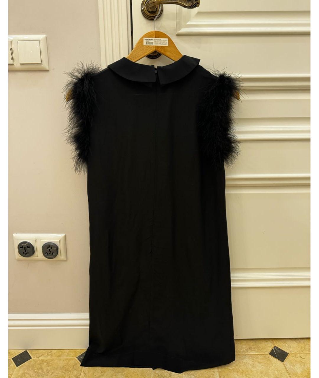 GUCCI Черное полиамидовое платье, фото 2