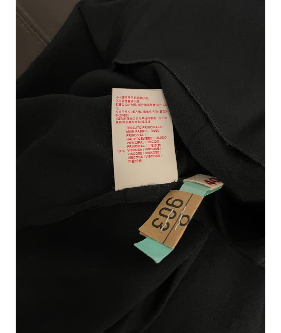 MARNI Черная вискозная блузы, фото 5