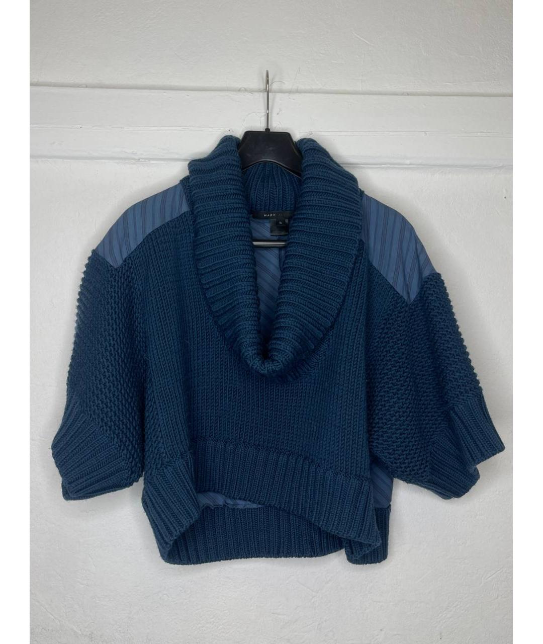 MARC JACOBS Темно-синий хлопковый джемпер / свитер, фото 5