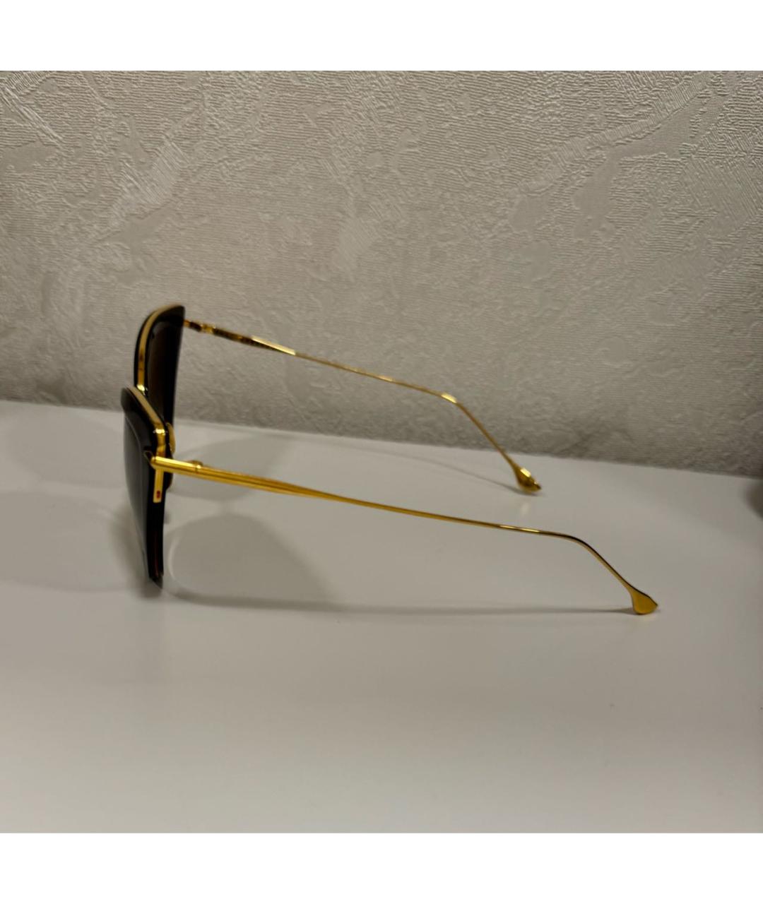 DITA Черные металлические солнцезащитные очки, фото 3