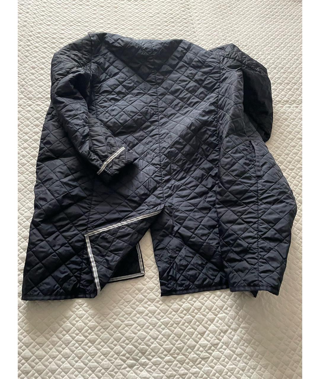 MAX&CO Темно-синяя полиамидовая куртка, фото 4