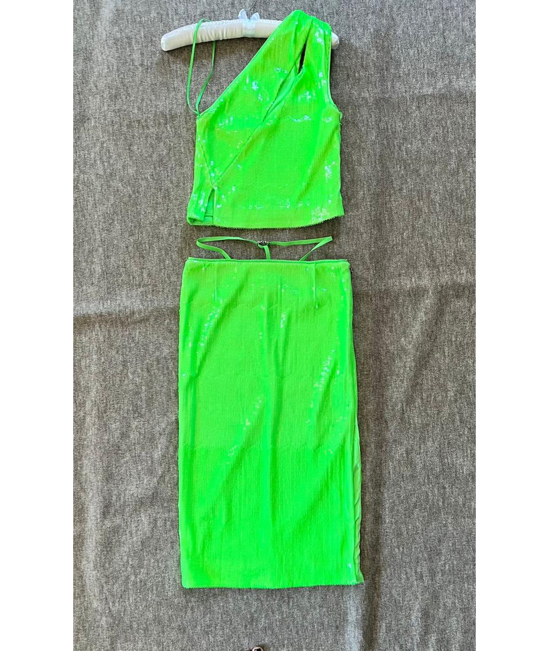 ROTATE Салатовый костюм с юбками, фото 8