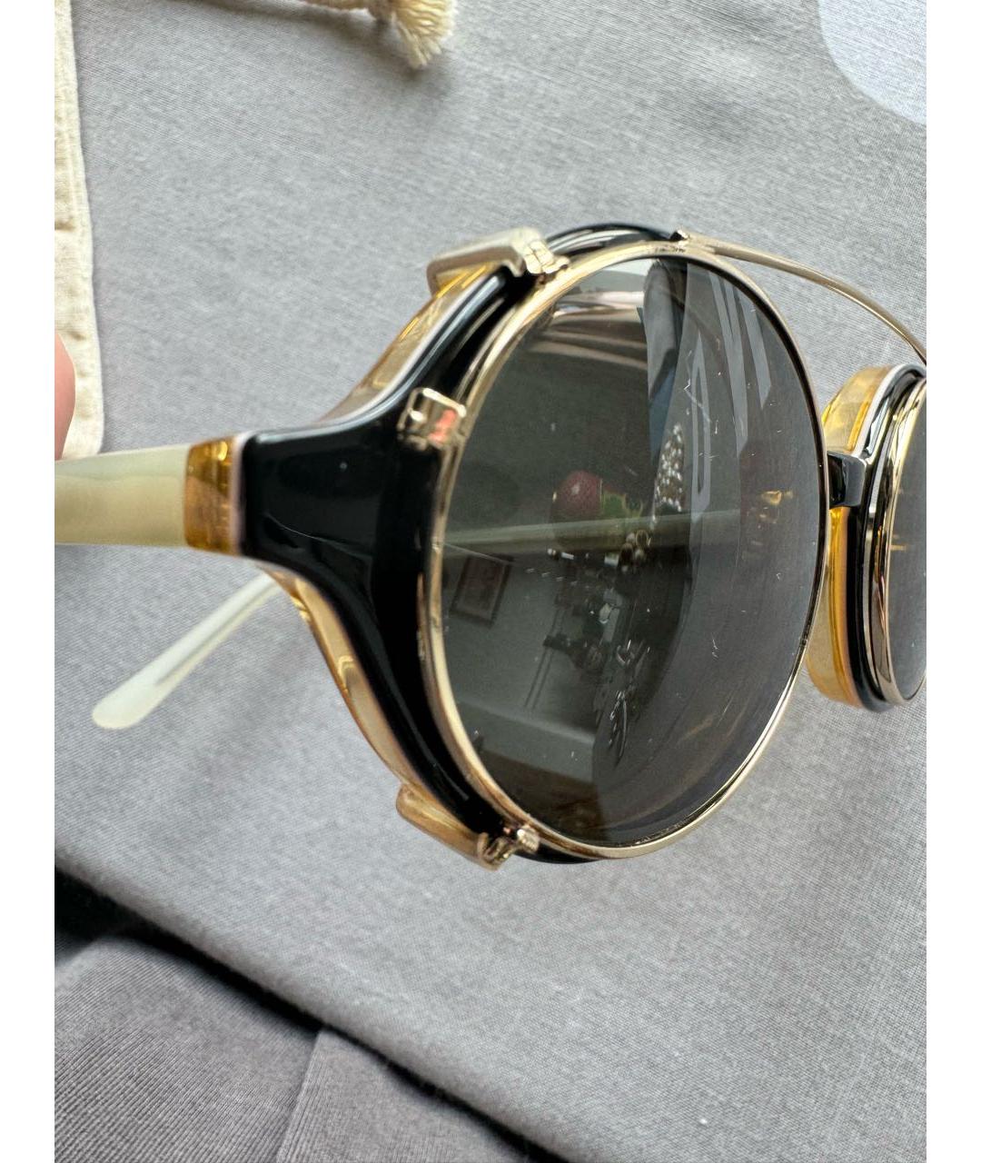 HAN KJOBENHAVN Черные пластиковые солнцезащитные очки, фото 3