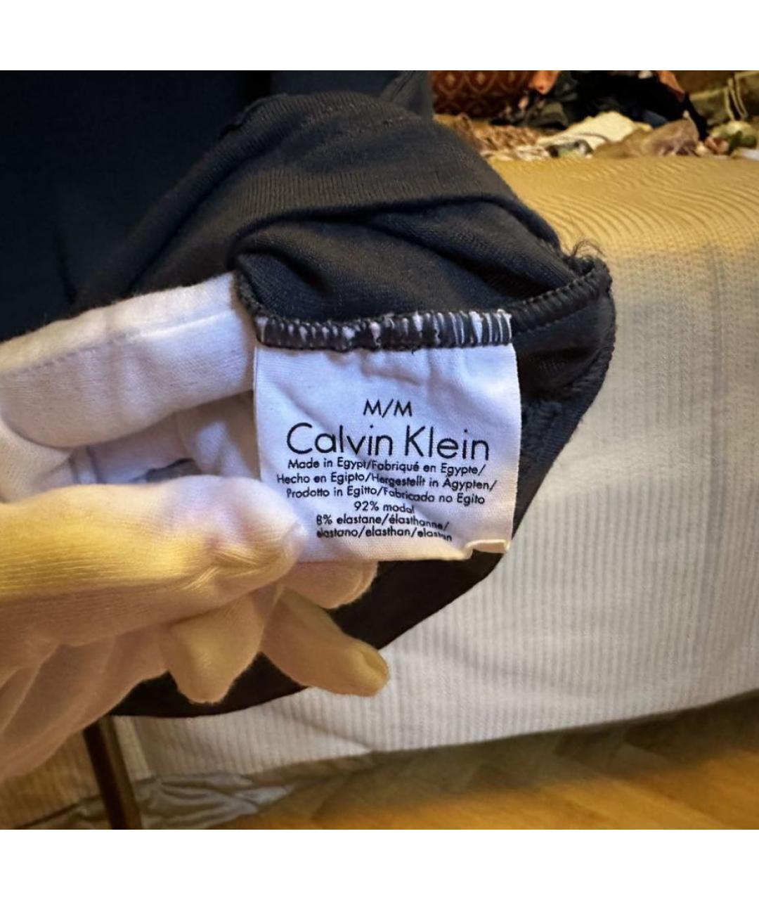 CALVIN KLEIN Серая футболка, фото 3
