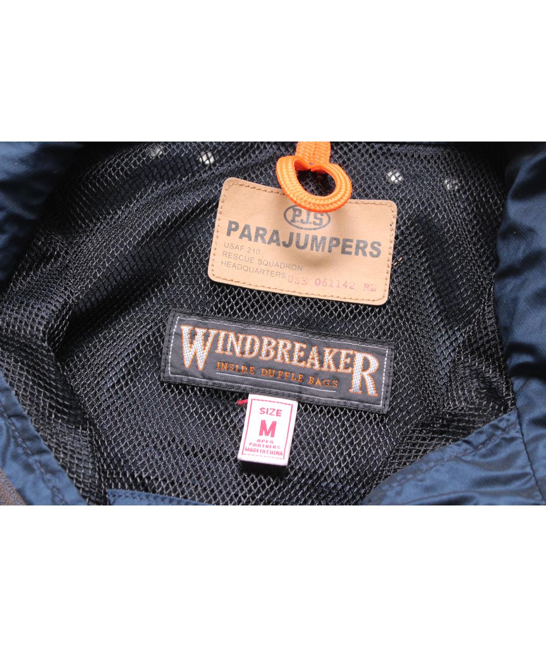 PARAJUMPERS Темно-синяя полиэстеровая куртка, фото 7