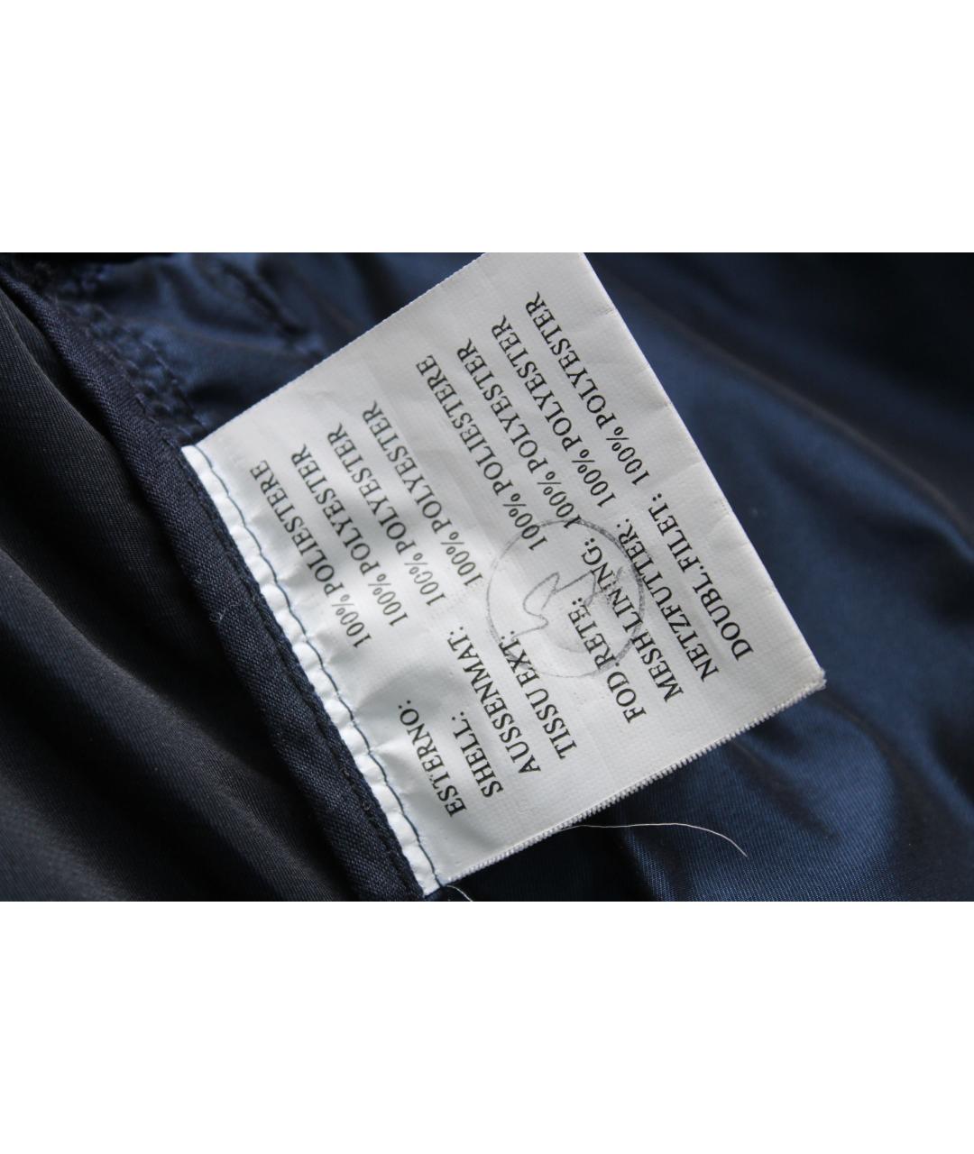 PARAJUMPERS Темно-синяя полиэстеровая куртка, фото 9