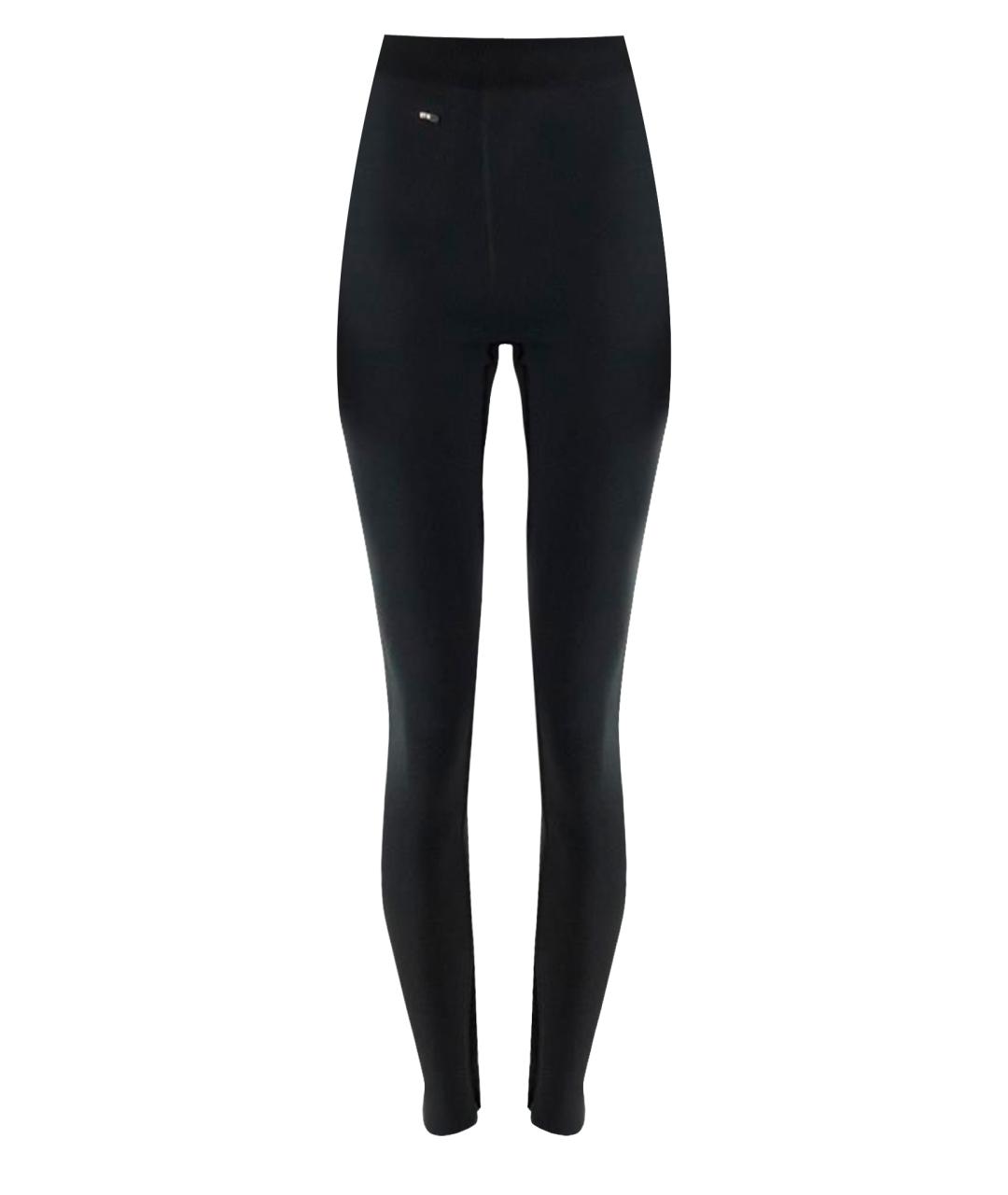 CELINE PRE-OWNED Черные полиамидовые прямые брюки, фото 1
