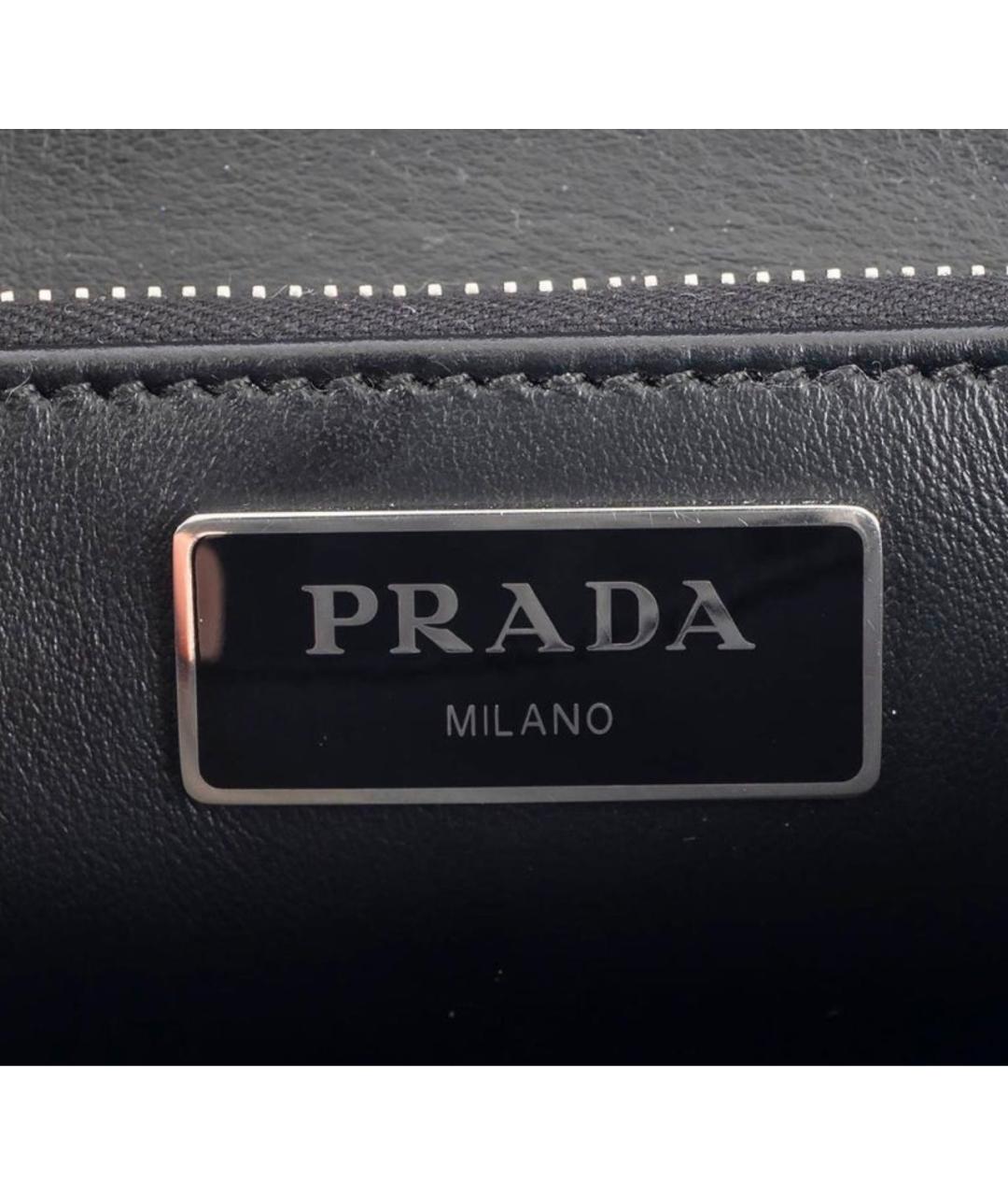 PRADA Черная сумка через плечо, фото 6