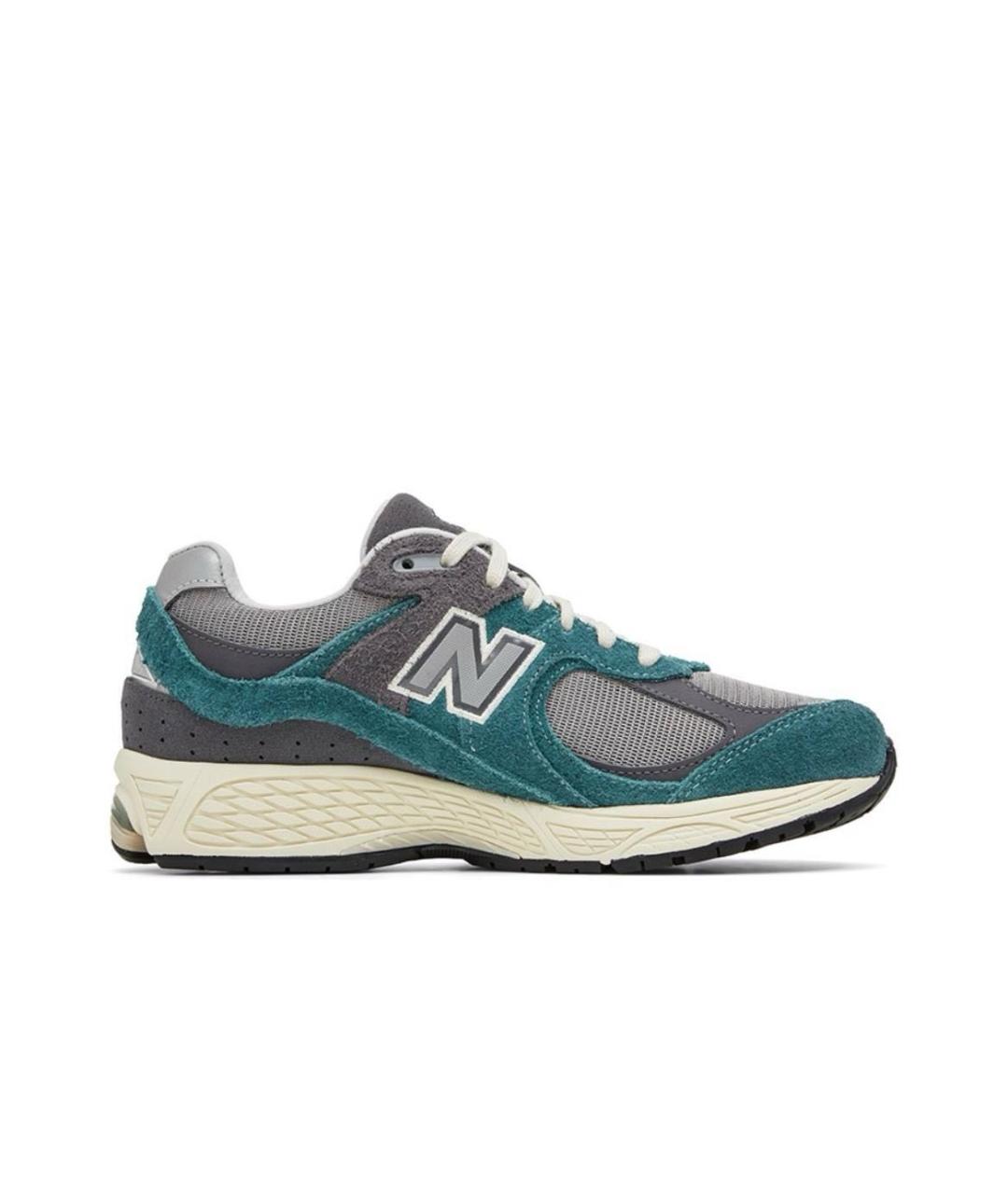 NEW BALANCE Зеленые текстильные кроссовки, фото 1